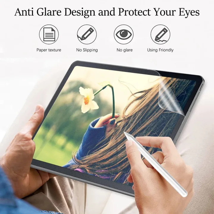 3Pcs%20Paper%20Feel%20Like%20Screen%20Protector%20for%20%20%20Tab%20S10%20Fe%20Fe+%20Plus%202025%20Film%20No%20Glass%20-%20Image%205