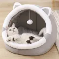 Cute Cat Bed for Indoor Small and Large Cats Dog Tent Soft Pet Kitten House Cozy Puppy Cushion. 