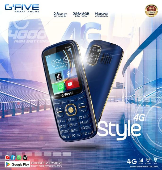 Gfive%204G%20Style%20-%20Dual%20sim%204G%20-%202.8%20Inch%20Touch%20Display%20-%202GB%20RAM%20-%2016GB%20Memory%20-%204000mAH%20Battery%20-%20Wifi%20-%20Hotspot%20-%20Playstore%20-%20Type%20C%20Fast%20Charging%20-%20PTA%20Approved%20-%201%20Year%20brand%20Warranty%20-%20Image%202