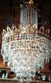 42 inch Length 10 light Big Size Heavy Crystal Stone Fanoos. 