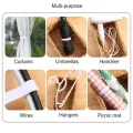 5M Cable Manager Data Cable Storage Artifact Velcro Reusable Cable Tie Nylon Free Cut Desk Wire Organizer Cable Binding Tape. 