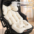 Autumn and winter warm baby stroller seat cushions thickened cotton child stroller baby seat cushions universal four seasons. 