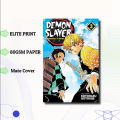 DEMON SLAYER VOL.3,PAPERBACK | MANGA Book gardan. 