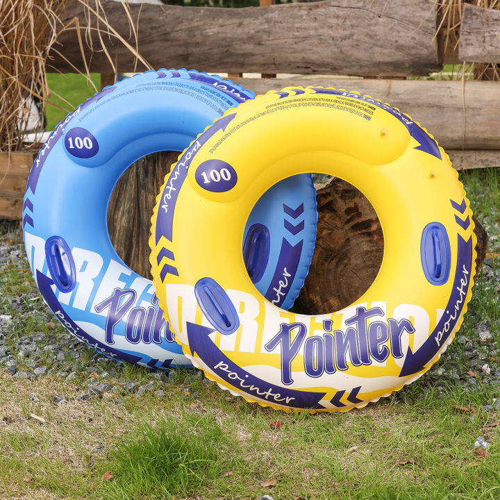 Double Balloon Inflatable Swimming Ring,Beach toys Pool Floaties for Adults,Swim Inner Tube for Pool