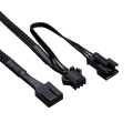 PHANTEKS D30-120 12cm ARGB splicing-free chassis cooling fan 30mm thick 7 blades high wind pressure four-sided illusion. 