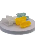 For AirPods Pro Protective Case Silicone New Solid Color Apple Bluetooth Headset Soft Case Protective Cover. 