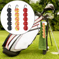 Golf Ball Holder For 5 Balls Silicone Pouch Golf Ball Case Portable Golf Ball Carry Bag With Hook Golf Accessories.