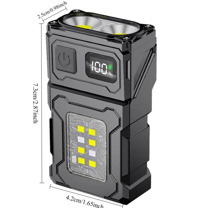 Multifunctional%20Ajustable%20Angle%20LED%20Flashlight%20Outdoors%20Mini%20Work%20Light%20Portable%20Magnet%20USB%20Rechargeable%20Camping%20Light%20-%20Image%206