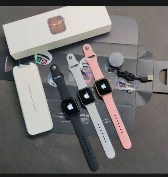 series 10 smart watch with apple logo