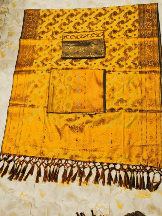 Soft%20Indian%20katan%203%20piece%20unstitched%20for%20women%20-%203%20Piece%20Dress%20-%20Image%206