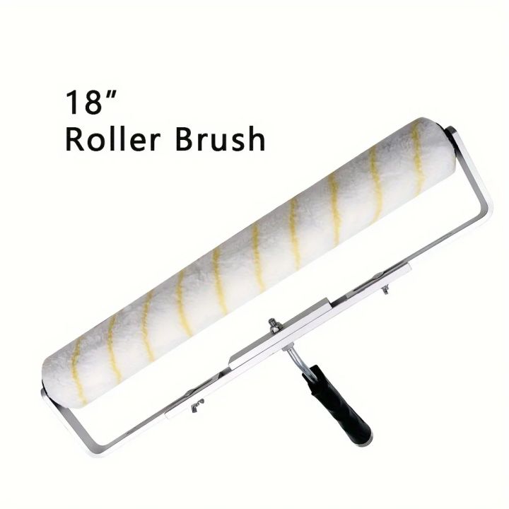 18inch Paint Roller Brush Aluminum Alloy Roller Frame Painting Handle Tool for Wall Decorative House Tool Support