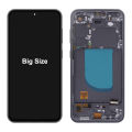 AMOLED For Samsung S23 FE LCD Display Touch Screen Digitizer For Samsung S23FE S711 S711B S7110 S711U LCD With Frame. 