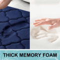 Memory Foam Bathroom Rug anti-slip bathroom mat ultra Soft floor mat Non-Slip Water Absorbent and Machine Washable. 