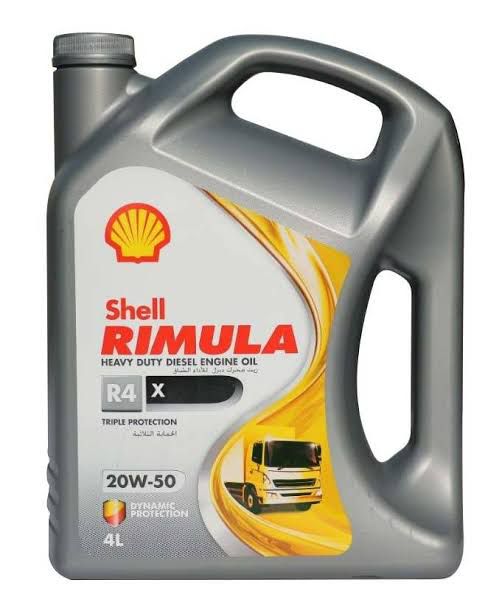 Shell Rimula R4x 20W-50 Engine Oil - 4L | Daraz.pk