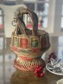 Kashmir Legacy Hand made Kangri a traditional heating pot. 