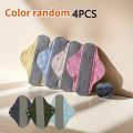 1/2/4pcs Reusable Leak Proof Sanitary Pads Menstrual Cloth Pads Washable Breathable Period Heavy Flow Night Use.