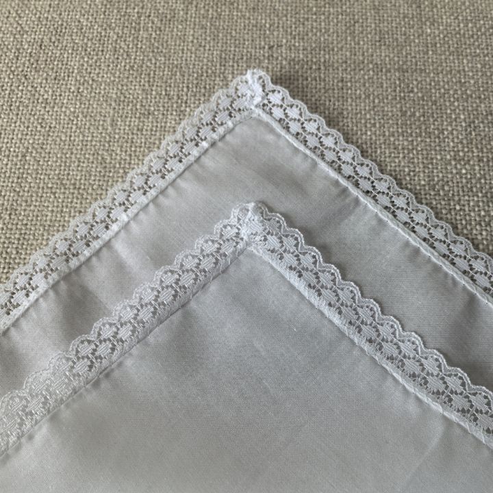 25CM/9.84IN,%206PCS%20Thin%20Pure%20Cotton%20Fabric%20Lace%20Handkerchief%20Wedding%20Decoration%20Home%20Ornament%20Bag%20Decoration%20Handkerchief%20Solid%20C%20-%20Image%203