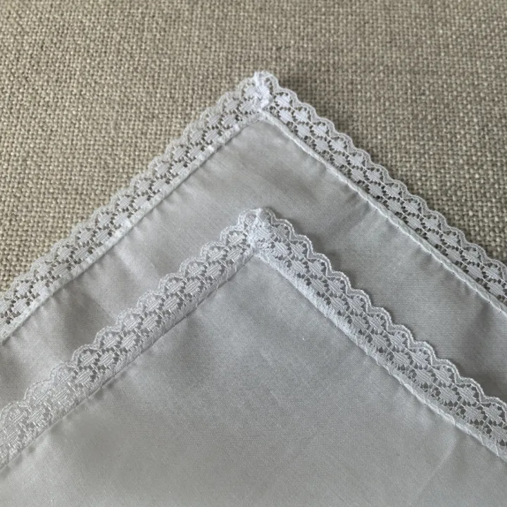 25CM/9.84IN,%206PCS%20Thin%20Pure%20Cotton%20Fabric%20Lace%20Handkerchief%20Wedding%20Decoration%20Home%20Ornament%20Bag%20Decoration%20Handkerchief%20Solid%20C%20-%20Image%203