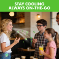 FREEGRIN Cool Mint Pocketpaks Breath Strips,Sugar-Free Dissolving Strips,20 Strips Per Pack,use for On-the-Go. 
