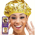 2pcs/5pcs Tin Foil Heated Shower Cap For Deep Conditioning, Reusable Heating Cap For Salon And Home Use. 