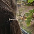 Korea Pearl Hair Clip Snap Barrettes - Stylish Multi-Color, Lightweight, Perfect for Parties and Ceremonies. 