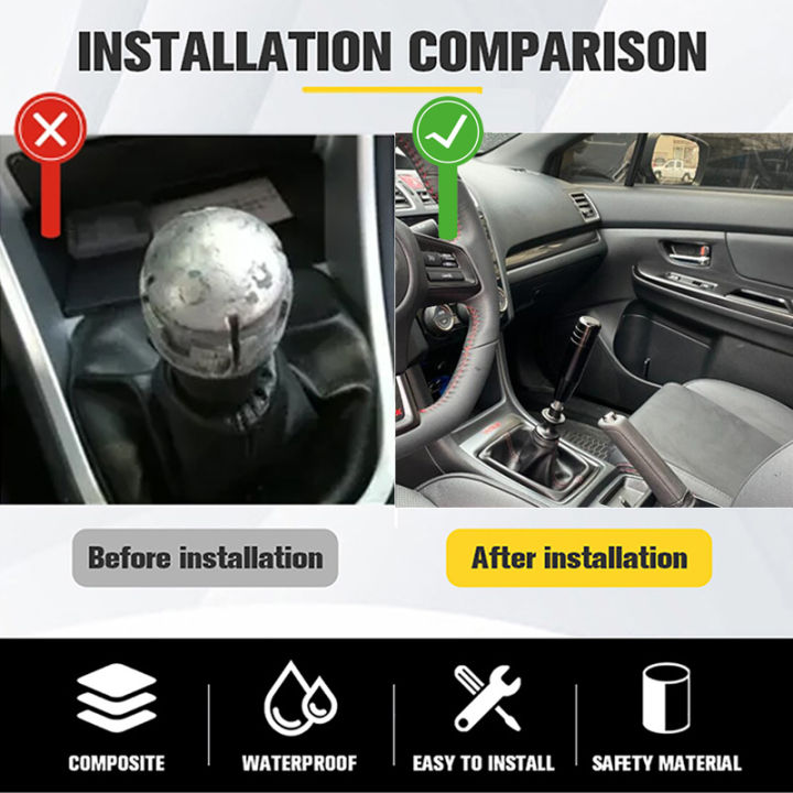 Universal%20Auto%2013cm%2018cm%20Length%20Manual%20Car%20Gear%20Shift%20Knob%20Aluminum%20Gear%20Shift%20Knob%20Racing%20Car%20Shift%20Gear%20Knob%20With%203%20Adapters%20-%20Image%204