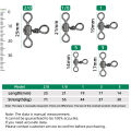 DNDYUJU 10-50pcs 3Way Barrel Cross Line Fishing Swivel With Solid Ring Brass Fishing Hook Line Connector Fishing Accessories. 