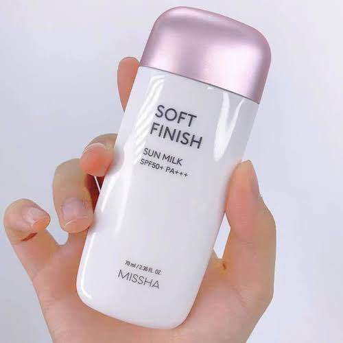 Missha All Around Safe Block Soft Finish Sun Milk SPF50+ PA+++ 70 ml