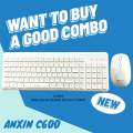 Wireless Keyboard Mouse Combo 2.4ghz  Best For Gaming Home & Offoce use. 