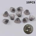 10pcs Hearing Aid Eartips Washable Detachable Static Soft Silicone Hearing Aid Domes Hearing Aid Domes Hearing Aid Earplugs. 