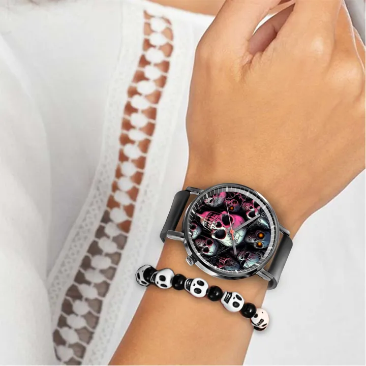 Hot%20Halloween%20Simple%20Skull%20Design%20Men%20And%20Women%20Quartz%20Watches%20Casual%20Black%20Silicone%20Clock%20%20Watch%20-%20Image%206
