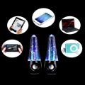 Water Dancing Speakers ( Bullet Shape) (random Color). 