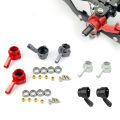 Metal Front Axle Bridge Steering Cup Turn Cup Kit for WPL C14 C24 C34 C44 B14 B1 B16 B24 B36 MN D90 D91 MN99S RC Car Spare Parts.