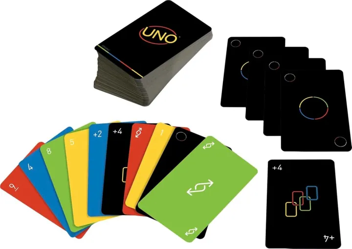 UNO%20Card%20Game%20Family%20Fun,%202%20to%2010%20Players,%20Ages%207+%20(Classic%20&%20Black%20Edition)%20-%20Image%202
