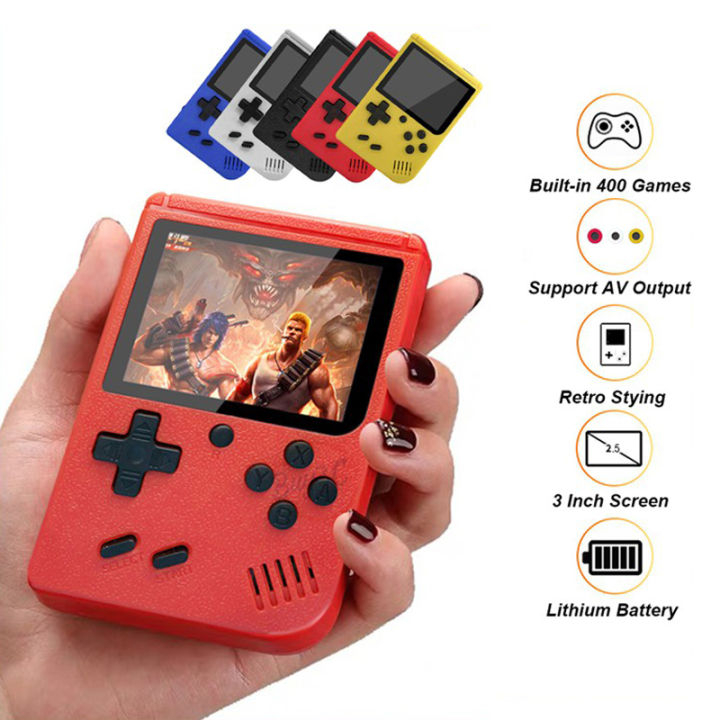 500 IN 1 Retro Mini Game Machine Console Gameboy Rechargeable Portable