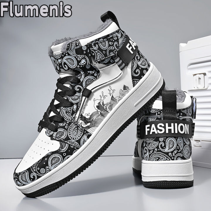 Men's%20High%20Top%20Winter%20Sports%20Shoes,%20Fashionable%20Men's%20Designer%20Sports%20Shoes,%20Anti%20Slip%20Cotton%20Wool%20Warm%20Shoes%20-%20Image%205