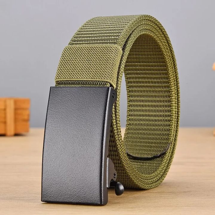 Men's%20Belt%20Automatic%20Metal%20Buckle%20Imitation%20Nylon%20Webbing%20Outdoor%20Work%20Belt%20Toothless%20Automatic%20Buckle%20Casual%20Sports%20Canvas%20Belt%20-%20Image%207