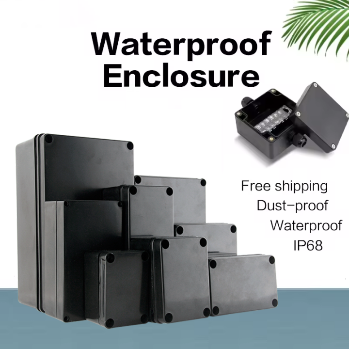 ABS%20Waterproof%20Box%20Electronic%20Safe%20Case%20Plastic%20Boxes%20Black%20Wire%20Junction%20Box%20Plastic%20Organizer%20IP67%20Waterproof%20Enclosure%20-%20Image%202