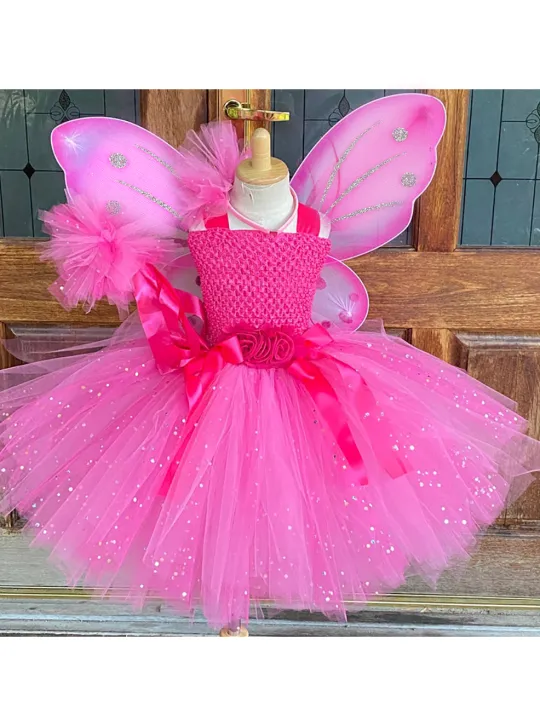 Girls%20Pink%20Glitter%20Tulle%20Dress%20Kids%20Butterfly%20Fairy%20Tutu%20Dresses%20with%20Wing%20and%20Stick%20Hairbow%20Children%20Halloween%20Cosplay%20Costume%20-%20Image%205
