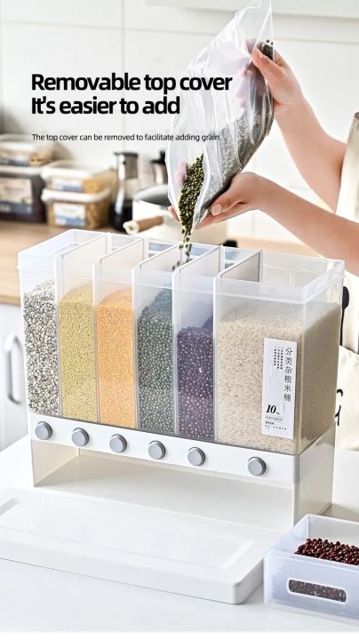 6%20Grid%20Rice%20Dispenser%20Storage%20Box%20-%20Kitchen%20Dry%20Food%20Organizer,%20lentil,%20bean,%20grain,%20cereal,%20dry%20food,%20dal,%20spice,%20nut,%20dried%20fruit%20container%20jar,%20holder,%20wall%20mounted%20multi%20compartment%20box,%20almond,%20bean%20storage,%20drawer%20-%20Image%203