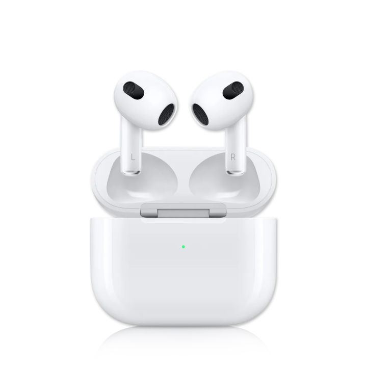 Airpods Pro Wireless Earbuds Bluetooth 5.0 with Dual Beamforming Microphones and 6-8 Hours Playtime Compatible with IOS and Android