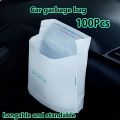 30-100Pcs Car Disposable Trash Bags Self-Adhesive Garbage Bag Portable Traceless Pasting Rubbish Storage Bag For Car Home Office. 