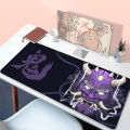 Anime Oni Mouse Pad Gamer Japanese Desk Mat Large Mousepad Xxl Gaming PC Accessories for Computer Black 400X900 Mouse Rug Laptop. 