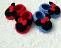 crochet warm baby shoes handmade shoes. 