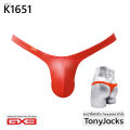 GX3 underwear gloss touch T-BACK/G-string bikini-red by tonyjocks k1561. 