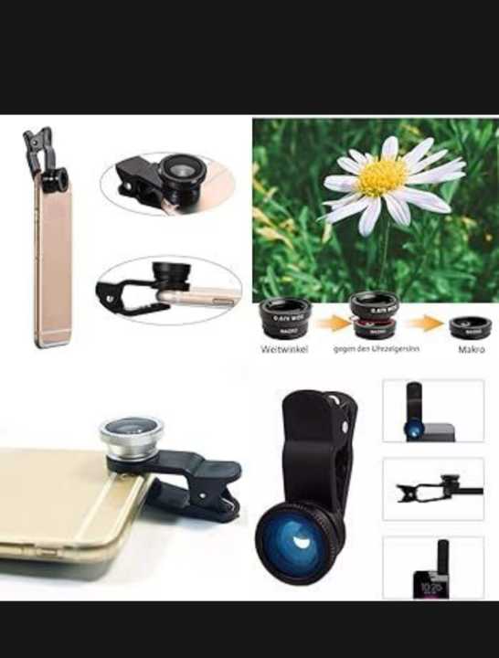important quality wide eye fish lens 3in1 micro kit for all mobile phone