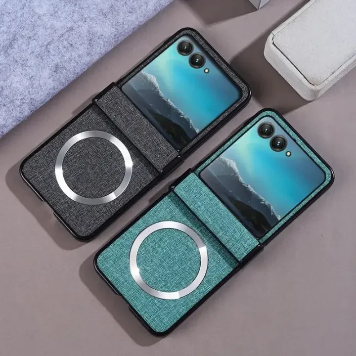 Luxury%20Business%20Leather%20Phone%20Case%20for%20Motorola%20MOTO%20Razr%2060%2050%20Ultra%20Cloth%20Car%20Magnetic%20Holder%20Drop-proof%20Protect%20Cover%20Funda%20-%20Image%202