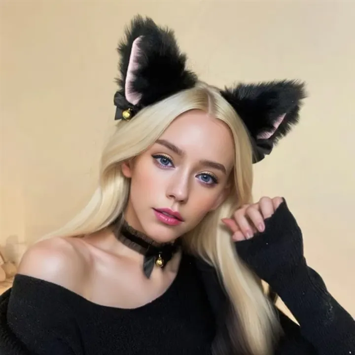 Cute%20Cat%20Ear%20Hair%20Wear%20Claw%20Gloves%20Girls%20Cosplay%20Costume%20Plush%20Bell%20Cat%20Fur%20Ear%20Hairband%20Night%20Party%20Club%20Headbands%20-%20Image%202
