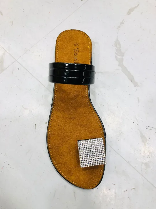 Womens%20One%20Finger%20Gorgeous%20Simple%20Flat%20Sandal%20-%20Ladies%20Diamond%20cut%20Shoes%20-%20Image%207