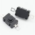 5-PCS 18*12mm KAN-28 Flashlight Switches SMD Type Small Self Locking Patch Type Push Button Switch 1.5A 250VAC. 